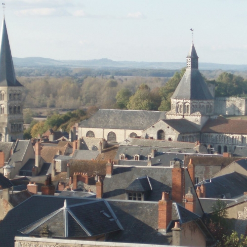 Vue de la ville et des remparts nord